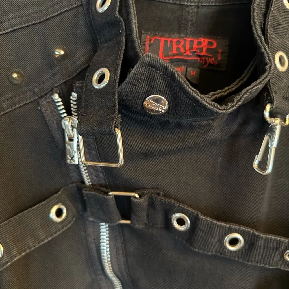 Y2K Tripp NYC Vintage Duster Trench Coat - Picture 4 of 16